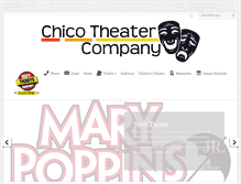 Tablet Screenshot of chicotheater.com